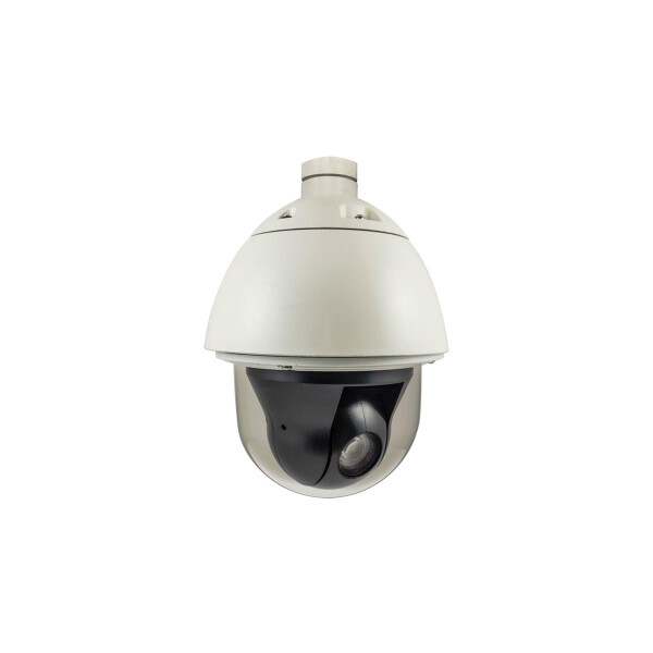 LevelOne PTZ-Dome-Netzwerkkamera - 2 Megapixel - Outdoor - 802.3at PoE+ - Tag/Nacht - 30fachen Optischen Zoom - WDR - IP-Sicherheitskamera - Outdoor - Kabelgebunden - CE - FCC - ONVIF - IP67 - IK09 - NEMA 4X - Wand - Schwarz - Weiß