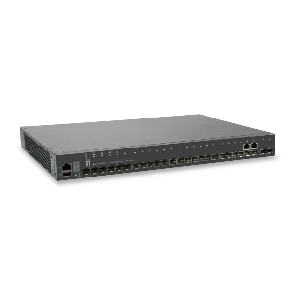 LevelOne GTL-2882 - Managed - L3 - Gigabit Ethernet (10/100/1000) - Vollduplex - Rack-Einbau