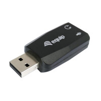 Equip 245320 - USB Typ-A - 3,5 mm - Schwarz - 22 mm - 51 mm - 12 mm