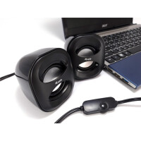 Equip Mini-USB-Lautsprecher - 2.0 Kanäle - Verkabelt...