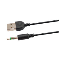 Equip Stereo-2.0-Lautsprecher - 2.0 Kanäle - Verkabelt - 3 W - 80 - 20 Hz - 40 Ohm - Schwarz - Weiß