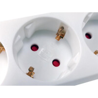 Equip 245551 - 1,5 m - 3 AC-Ausgänge - Indoor - Typ...