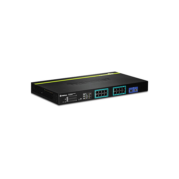 TRENDnet TPE-1620WS - Managed - L2 - Gigabit Ethernet (10/100/1000) - Power over Ethernet (PoE) - Rack-Einbau - 1U