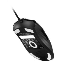 MSI CLUTCH GM31 LIGHTWEIGHT - rechts - Optisch - USB Typ-A - 12000 DPI - 1 ms - Schwarz