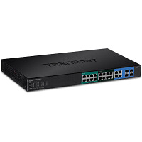 TRENDnet TPE-204US - Managed - L2/L3/L4 - Gigabit...