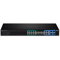 TRENDnet TPE-204US - Managed - L2/L3/L4 - Gigabit...