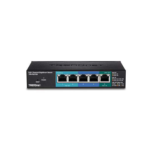 TRENDnet TPE-P521ES - Managed - Gigabit Ethernet (10/100/1000) - Power over Ethernet (PoE) - Wandmontage