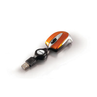 Verbatim Go Mini - Optisch - USB Typ-A - 1000 DPI - Orange