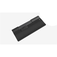 Contour Design SliderMouse Pro (Kabelgebunden) mit Regular Handballenauflage aus veganem Leder - Beidhändig - Rollerbar - USB Typ-A - 2800 DPI - Schwarz