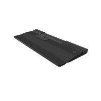 Contour Design SliderMouse Pro (Kabelgebunden) mit Regular Handballenauflage aus veganem Leder - Beidhändig - Rollerbar - USB Typ-A - 2800 DPI - Schwarz