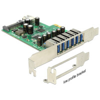 Delock 89377 - PCIe - SATA - USB 3.2 Gen 1 (3.1 Gen 1) -...