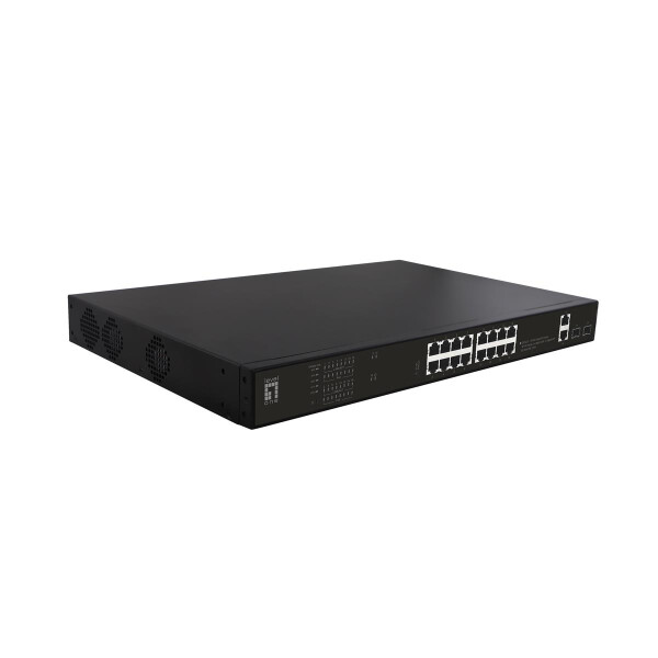 LevelOne GEP-2021 - Unmanaged - Gigabit Ethernet (10/100/1000) - Power over Ethernet (PoE) - Rack-Einbau - 1U