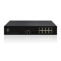 LevelOne GEL-1061 - Switch - managed - 8 x 10/100/1000+ 2...