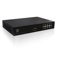 LevelOne GEL-1061 - Switch - managed - 8 x 10/100/1000+ 2 SFP - Switch - Glasfaser (LWL)