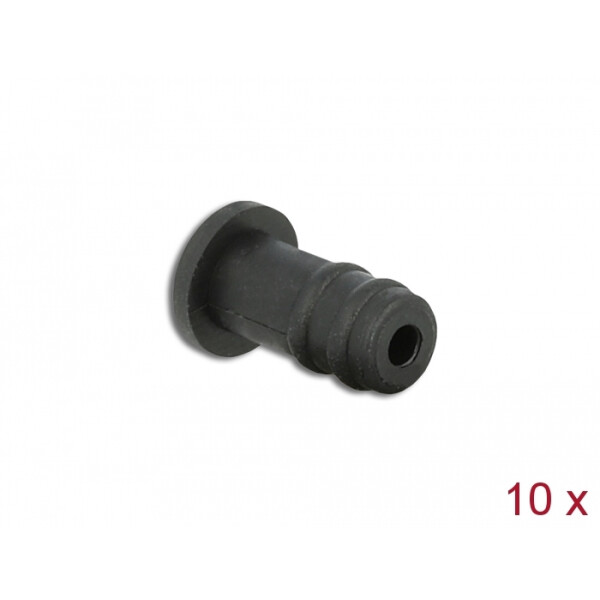 Delock 60251 - 3,5 mm - Thermoplastisches Elastomer (TPE) - Schwarz - Smartphone - 3,7 mm - 8 mm