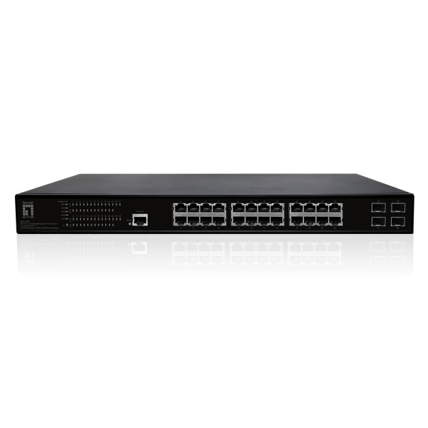 LevelOne GEP-2861 - Switch - managed - 24 x - Switch - Kupferdraht