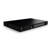 LevelOne GEP-2861 - Switch - managed - 24 x - Switch - Kupferdraht