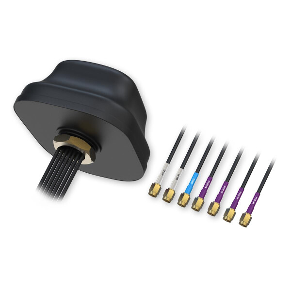 Teltonika 5G COMBO MIMO Mobile/GNSS/WIFI ROOF SMA - WLAN - 4 dB