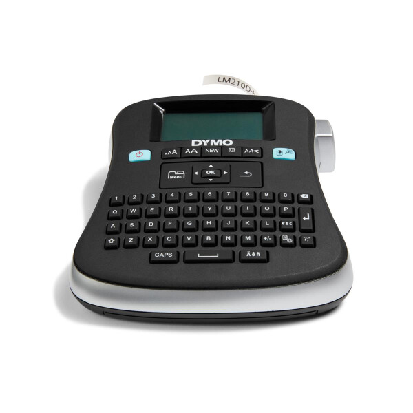 Dymo LabelManager ® ™ 210D+ - QWY - QWERTY - D1 - Direkt Wärme - 180 x 180 DPI - AA - Schwarz - Silber