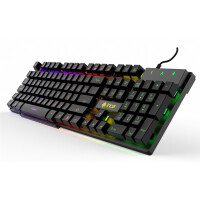 INCA Gaming Tastatur IKG-446 Regenbogen RGB dt. Layout retail