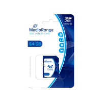 MEDIARANGE MR965 - 64 GB - SDXC - Klasse 10 - 60 MB/s - 15 MB/s - Blau
