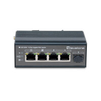 LevelOne 5-Port Gigabit Industrial Switch - DIN-Schiene -...