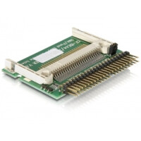 Delock Card Reader IDE 44pin male to Compact Flash - DOS...