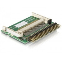 Delock Card Reader IDE 44pin male to Compact Flash - DOS - Windows 3.1/NT4/98SE/ME/2000/XP/Vista - Unix - Linux