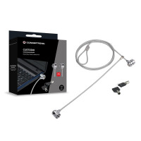 Conceptronic NBT Notebook/Laptop Dual Schlüsselschloss 1.5m