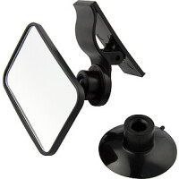 Olympia BS 863 - Spiegel - Visier-Spiegel - Schwarz - Saugdeckel - Schwarz - 95 mm
