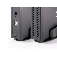 Conceptronic CHD3SU - HDD-Gehäuse - 3.5 Zoll - SATA - Serial ATA II - Serial ATA III - 0,48 Gbit/s - USB Anschluss - Schwarz