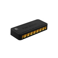 LevelOne Switch 8x FE FEU-0812 Kunststoff - Switch - 0,1 Gbps