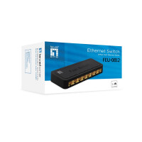 LevelOne Switch 8x FE FEU-0812 Kunststoff - Switch - 0,1...