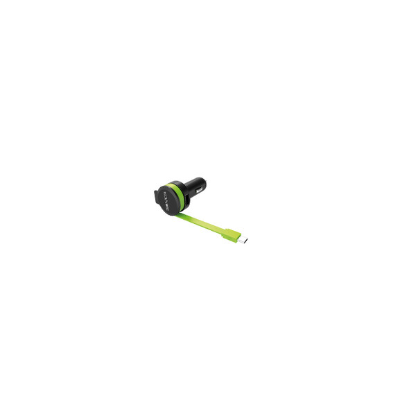 RealPower KFZ-Ladegerät Charger C 1xUSB 1xUSB-C