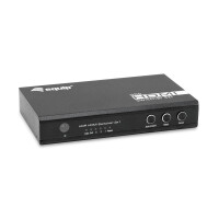 Equip 332725 - HDMI - Aluminium - Schwarz - 60 Hz - 3840...