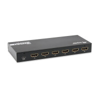 Equip 332726 - HDMI - Aluminium - Schwarz - 60 Hz - 3840...