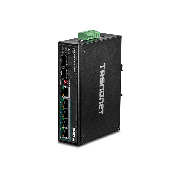 TRENDnet TI-PG62 - Unmanaged - Gigabit Ethernet (10/100/1000) - Vollduplex - Power over Ethernet (PoE) - Wandmontage