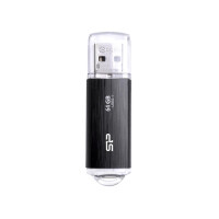 Silicon Power Blaze B02 - 64 GB - USB Typ-A - 3.2 Gen 1 (3.1 Gen 1) - Kappe - 8 g - Schwarz