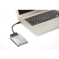 DIGITUS USB 3.1 Type-C - SATA 3 Adapterkabel f&uuml;r 2,5&quot; SSDs/HDDs