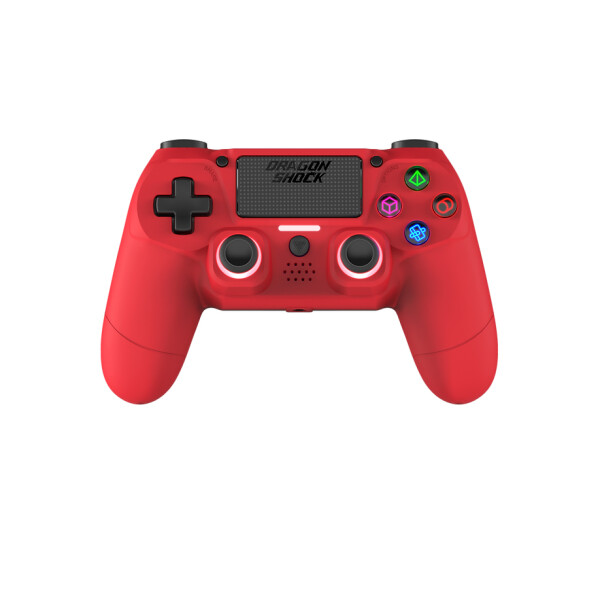 DragonShock Controller Mizar Wireless rot PS4