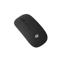 Conceptronic Lorcan - Beidhändig - Bluetooth - 1600 DPI - Schwarz