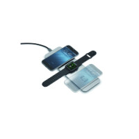 TerraTec ChargeAIR All - Indoor - 9 V - Kabelloses Aufladen - Aluminium
