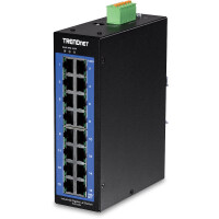 TRENDnet TI-G160i - Managed - L2 - Gigabit Ethernet (10/100/1000) - Vollduplex