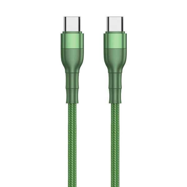 ACV 2GO 797311 - 1 m - USB C - USB C - USB 3.2 Gen 1 (3.1 Gen 1) - Grün
