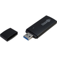 Inter-Tech DMG-20 - Kabellos - USB - WLAN - 867 Mbit/s - Schwarz