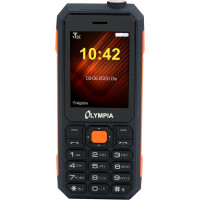 Olympia Active Outdoor - Balken - Dual-SIM - 6,1 cm (2.4 Zoll) - Bluetooth - 1800 mAh - Schwarz - Orange