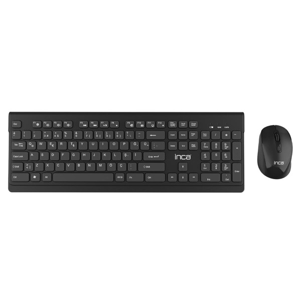 Cian Technology GmbH Inca IWS-519 - Volle Größe (100%) - RF Wireless - QWERTY - Schwarz - Maus enthalten