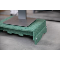 Bakker Q-riser 110 Circular - 43,2 cm (17 Zoll) - Grün