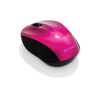 Verbatim Go Nano - RF Wireless - 1600 DPI - Pink