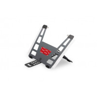 Bakker UltraStand Universal - Notebook-Ständer - Schwarz - Dunkles Grau - 33 cm (13 Zoll) - 39,6 cm (15.6 Zoll) - Aluminium - Gummi - Stahl - 3 kg